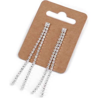 Prima-obchod Štrasové náušnice jablonecká bižuterie crystal 97980