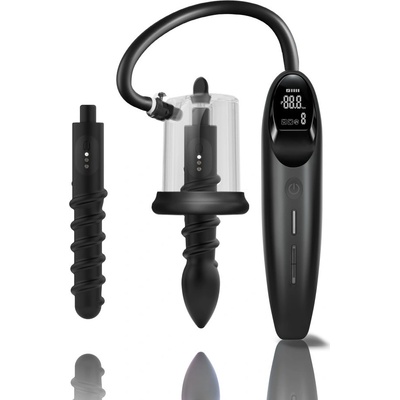 Realov LuvPump Smart Vibrating Rosebud Pump with 2 Attachments
