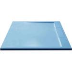 Inter Ceramic Квадратно композитно душ корито Inter Ceramic 90x90 см, алабастър (9090BL)