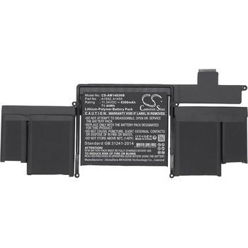 Cameron Sino Батерия за лаптоп Apple MacBook Pro Core i5 2.4 13 Late 2013 Retina A1493, A1502 LiPo 11.34V 6300mAh CAMERON SINO (AM1493NB)