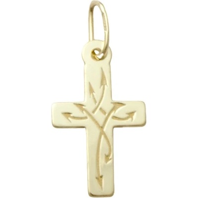 Zlatnictví Zlatíčko Zlatý přívěsek křížek PA0072