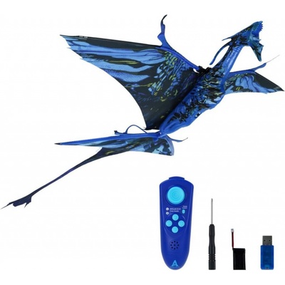 Zing RC Lietajúci drak Banshee Avatar Deluxe RTR modrý 1:18