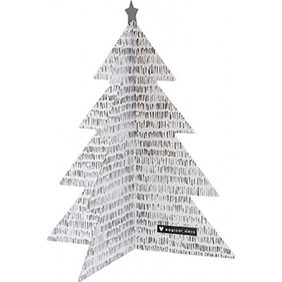 Bastion Collections Dokorace Xmas TREE ČÁRKY střední 22cm TM-XMASTREE-ASS-001