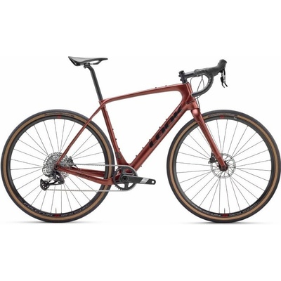 LOOK 765 Gravel Disc Red Dust Metallic Satin Apex 1X12 Shimano Wh-RS 2024