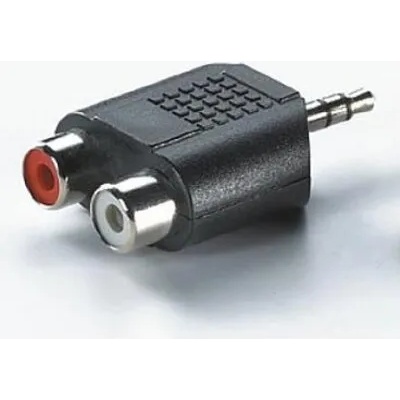 Roline Adaptor 3.5mm-M/2X RCA-F, Value 11.99. 4441