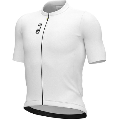 Alé Мъжка фланелка с къс ръкав за колоездене Alé Pragma Color Block Jersey Cycling jersey - White (056-3425-0313)