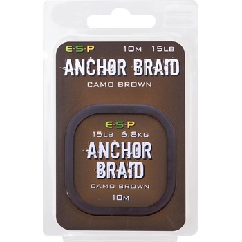 ESP šnúra Anchor Braid Gravel Brown 10m 15lb