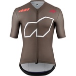 ASSOS Мъжка фланелка с къс ръкав за колоездене Assos Equipe R Jersey We Are The A Cycling jersey - Moka Brown (056-3996-0113)