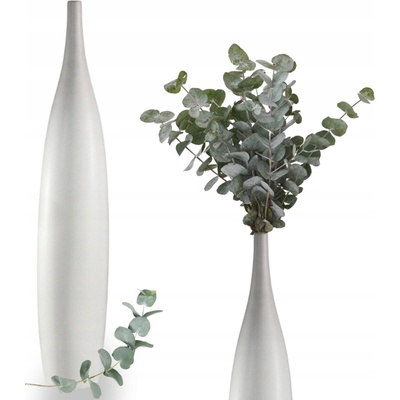 Váza podlahová bílá vysoká keramická moderní jednoduchá velká - 70 cm – Hledejceny.cz