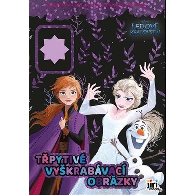 Jiri Models Trblietavé vyškrabávacie obrázky Ľadové kráľovstvo