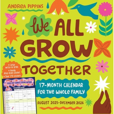 We All Grow Together 17-Month Wall Pippins Andrea a s Workman 2026