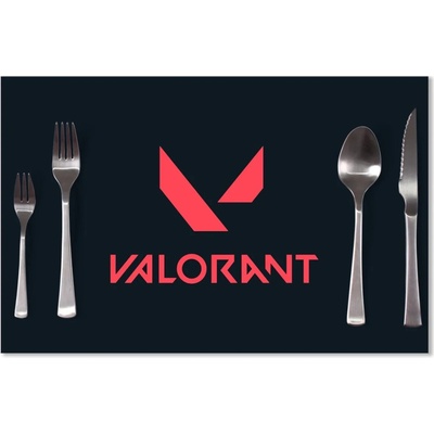 Sablio Prestieranie VALORANT Black 40x30cm