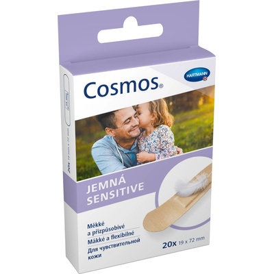 Cosmos 20 ks 19 x 72 mm Sensitive náplast
