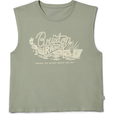 Brixton Дамски потник с широка презрамка Brixton Women's Brixton Ranch Muscle Tank Tank top - Sage Green (916-5600-0113)
