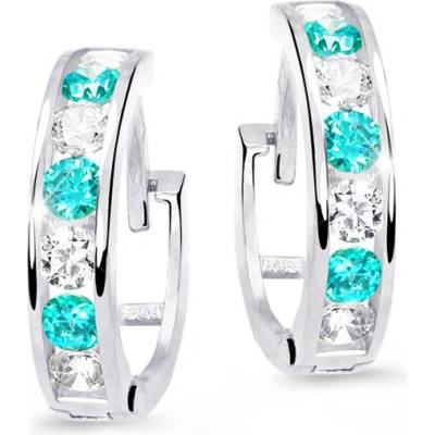 Cutie Jewellery dětské z bílého zlata C3345B-Mint Green