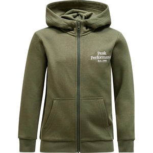 Peak Performance Детско яке за тренировка Peak Performance Kid's Junior Original Zip Hood Training jacket - Pine Needle - размер 150 (704-6383-0213)