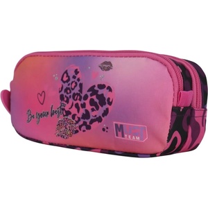 Must Ученически несесер Must Heart Print - 2 ципа (587677)