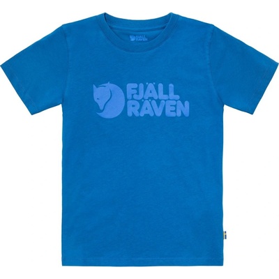 Fjällräven kids Fjällräven Logo t shirt Alpine Blue