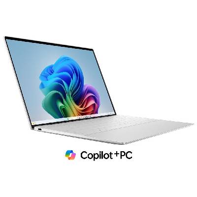 Dell XPS 13 (9350) Notebook, Intel Core Ultra 7 256V, 32GB LPDDR5X, 1TB SSD, Intel Arc, 13,4" dotykový OLED, W11Pro, Copilot+ PC, stříbrný, 3Y PS on-site TRIBUTO_LNL_2501_1300