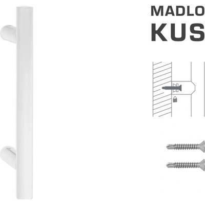 MPkovania FT - MADLO kód K00 Ø 25 mm ST ks Rozteč madla: 200 mm, Rozmer profilu madla: Ø 25 mm, Dĺžka: 300 mm