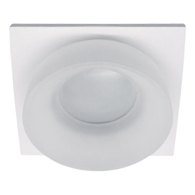 ELMARK Sa-045/1 ЕДИНИЧНА КВАДРАТНА ЛУНА БЯЛА/БЯЛА (92045s1/whfr)