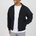 Brave Soul Яке Brave Soul Men's Seersucker Oversized Coach Jacket - Black