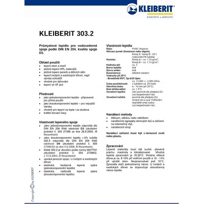 KLEIBERIT 303.2 lepidlo 28 kg