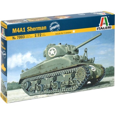 Italeri tank M4 Sherman 1:72