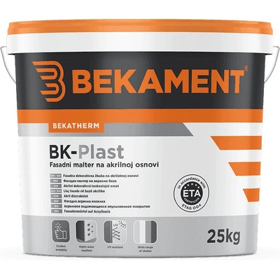 Bekament BK Plast akrylátová omietka 25 l