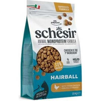 Schesir Cat Hairball Animal Monoprotein Formula kuracie mäso 1,5 kg