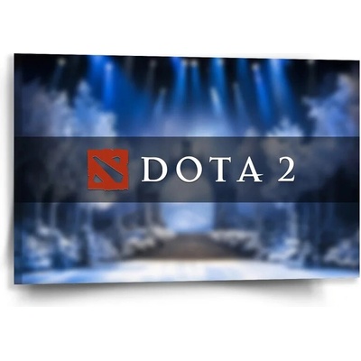 Sablio Obraz DOTA 2 Modrá - 60x40 cm