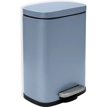 spirella Светлосиньо стоманено кошче за боклук с педал 5 l Akira - Spirella (10.20352)