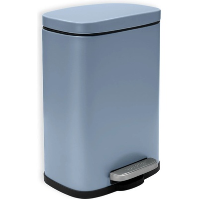 spirella Светлосиньо стоманено кошче за боклук с педал 5 l Akira - Spirella (10.20352)