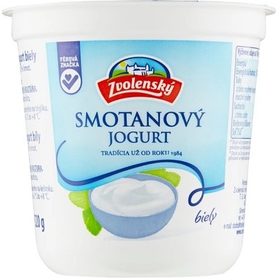 Zvolenský Smotanový jogurt biely 320 g