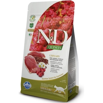 N&D GF Quinoa CAT Urinary Duck & Cranberry 5 kg