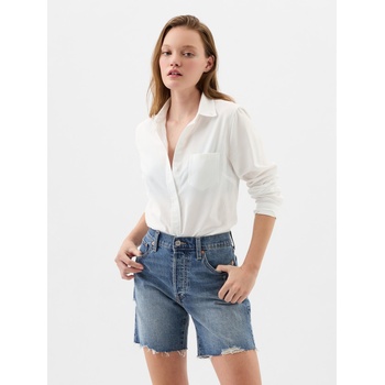GAP Риза oxford с лого GAP GAP | Byal | ЖЕНИ | XXS