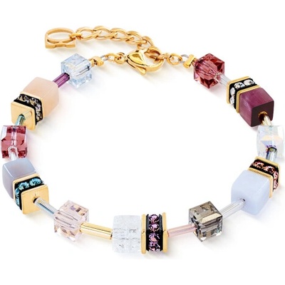 COEUR DE LION náramok GeoCUBE Precious necklace Golden Blush 4905-30-1924