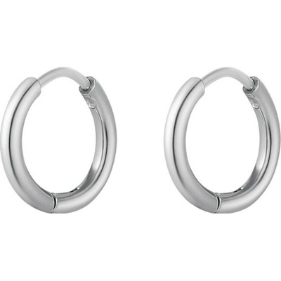 ORNAMENTI Náušnice Medium Hoops silver OOR800030