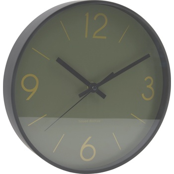 House Doctor Стенен часовник Time тъмнозелен (210490400)