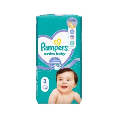 Pampers Active 3 54ks