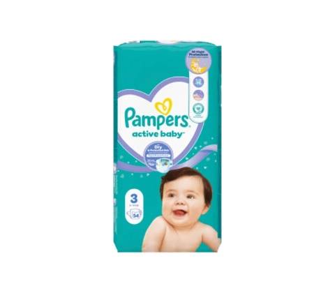 Pampers Active 3 54ks