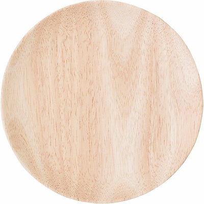Bloomingville Dřevěný servírovací talíř průměr 20 cm NOLIA - hnědý