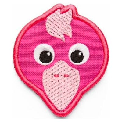 Affenzahn Velcro badge detský odznak na suchý zips flamingo