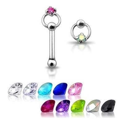 Šperky4U stříbrný piercing do nosu N01038-Q
