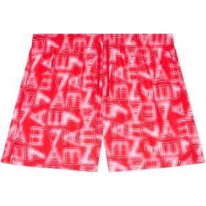 Giorgio Armani Бански гащета EA7 EMPORIO ARMANI 7M001715_AF21250 swimming boxer - Red (Geranium / White)
