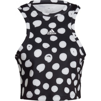 adidas Farm Print Aeroready Sport Tank Top Womens Gym Vest