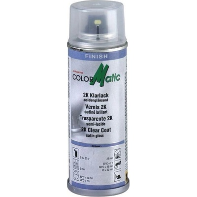 ColorMatic 2K dvousložkový bezbarvá lak ve spreji 500ml