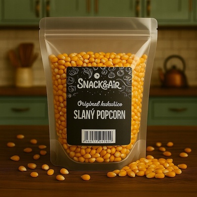 SnackAir Prémiová kukuřice na slaný popcorn 500 g