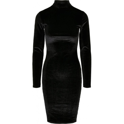 Urban Classics Velvet Turtle Neck TB4550 Black