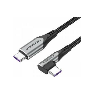 Vention USB 2.0 C M (Right Angle) to C 5A Vention Cable (Gray)